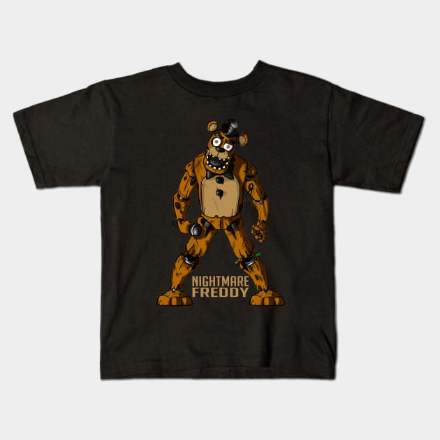 FNAF DMP Kids T-Shirt by dopekids